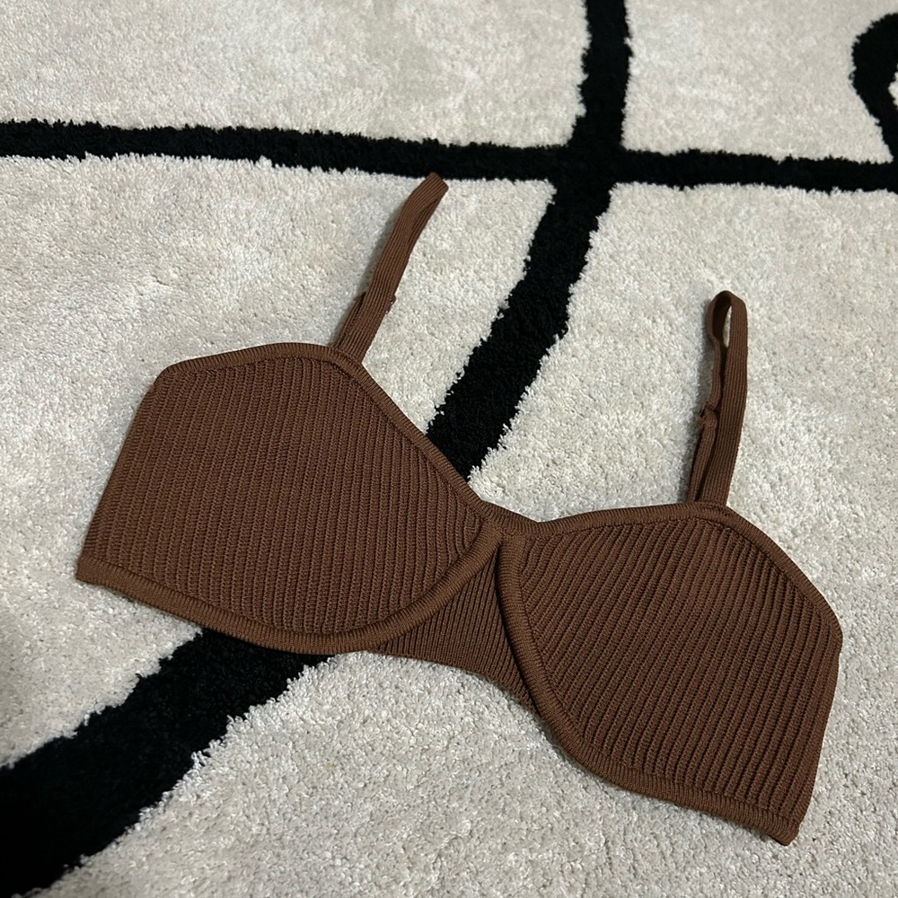Sculpt Knit Bra Top